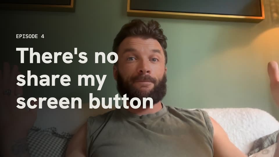 S0 E4 of Building Underway: The missing share button